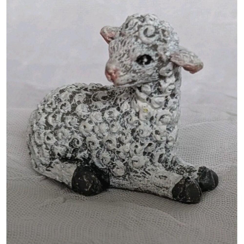 5 Miniature Fairy Garden Figurines Fox Lamb Fairies Animals Cottagecore Set READ - Picture 11 of 16